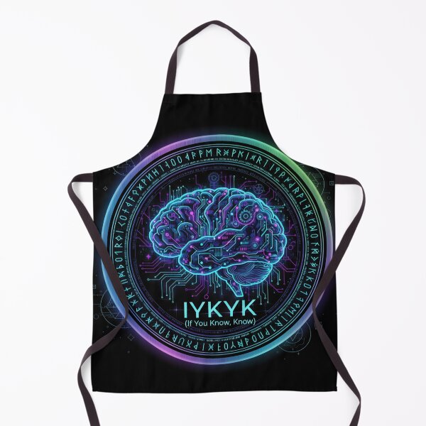 Item preview, The Seer's Code: Runic Circuit Brain | IYKYK designed and sold by JanRizz.