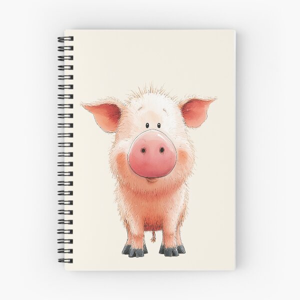 Item preview, Copy of NOSEY PIG ' Norman! ' By Shirley MacArthur designed and sold by Shirley MacArthur Art.