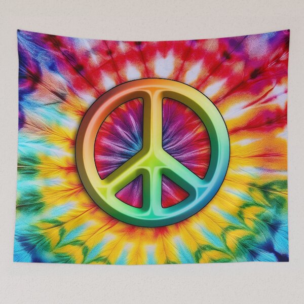 Item preview, Retro Vibes - Tie Dye Peace designed and sold by RockitBaby.