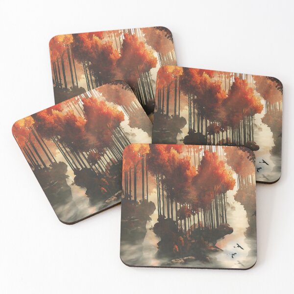 Item preview, Dragon in an autumn forests (upscale 4K) designed and sold by Alexander's.