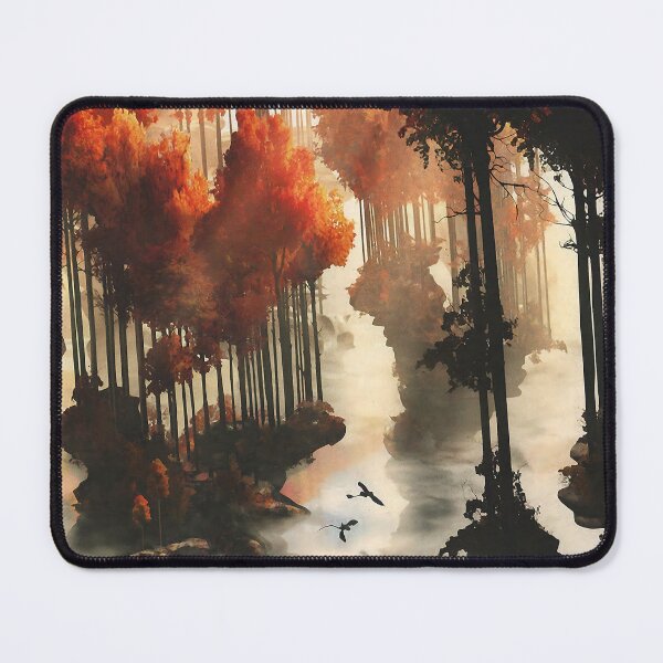 Item preview, Dragon in an autumn forests (upscale 4K) designed and sold by Alexander's.