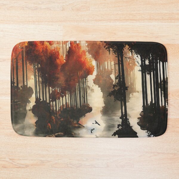Item preview, Dragon in an autumn forests (upscale 4K) designed and sold by Alexander's.