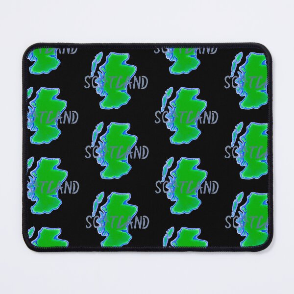 Item preview, Map of Scotland black background authentic Scottish design unique gift designed and sold by Arniesart85.