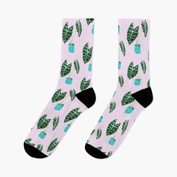 Item preview, Alocasia polly hand-painted with watercolor. designed and sold by Greitas.