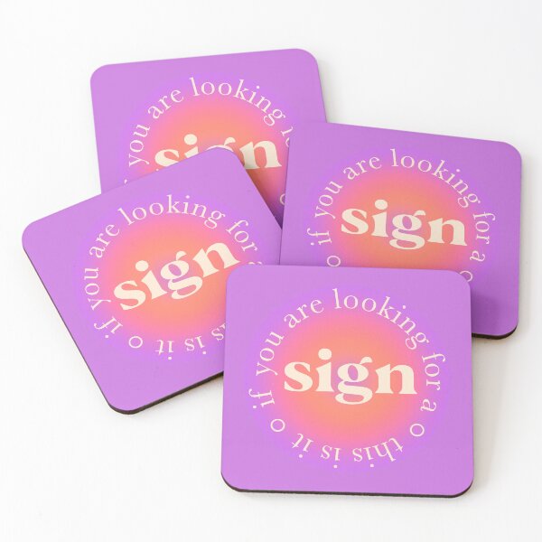 Item preview, if you’re looking for a sign this is it designed and sold by delicate-pov.