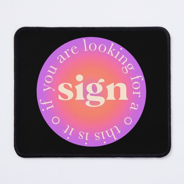 Item preview, if you’re looking for a sign this is it designed and sold by delicate-pov.
