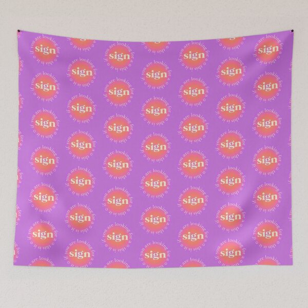 Item preview, if you’re looking for a sign this is it designed and sold by delicate-pov.