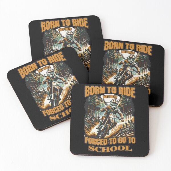 Item preview, Funny Dirt Bike Art for Boys Girls Motocross Dirt Bike Rider designed and sold by BornBorn.