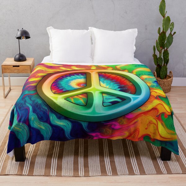 Item preview, Rainbow Fusion - Tie Dye Peace designed and sold by RockitBaby.