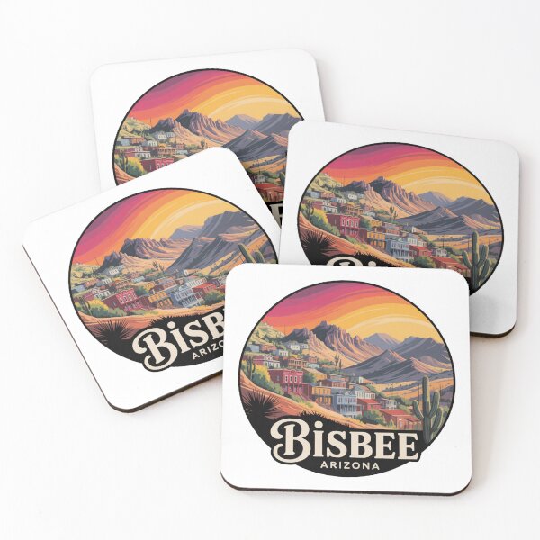 Item preview, Bisbee Arizona Vintage Sunset Design designed and sold by CircinusStore.