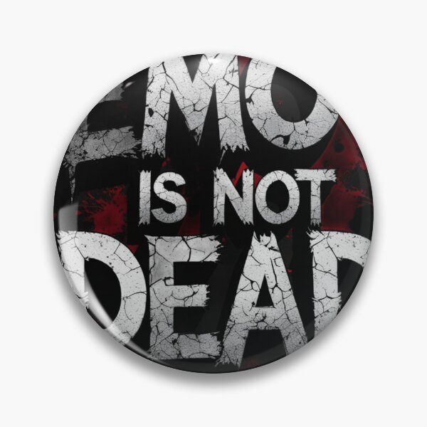 Item preview, Emo Is Not Dead – Dark Emo Typography | Pop Punk Sadcore Aesthetic Shirt designed and sold by Ctrlr.
