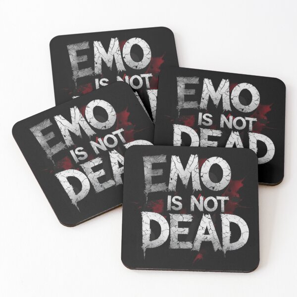 Item preview, Emo Is Not Dead – Dark Emo Typography | Pop Punk Sadcore Aesthetic Shirt designed and sold by Ctrlr.