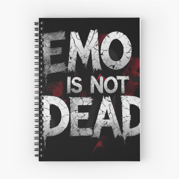 Item preview, Emo Is Not Dead – Dark Emo Typography | Pop Punk Sadcore Aesthetic Shirt designed and sold by Ctrlr.