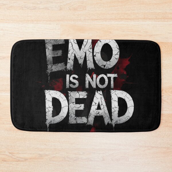 Item preview, Emo Is Not Dead – Dark Emo Typography | Pop Punk Sadcore Aesthetic Shirt designed and sold by Ctrlr.