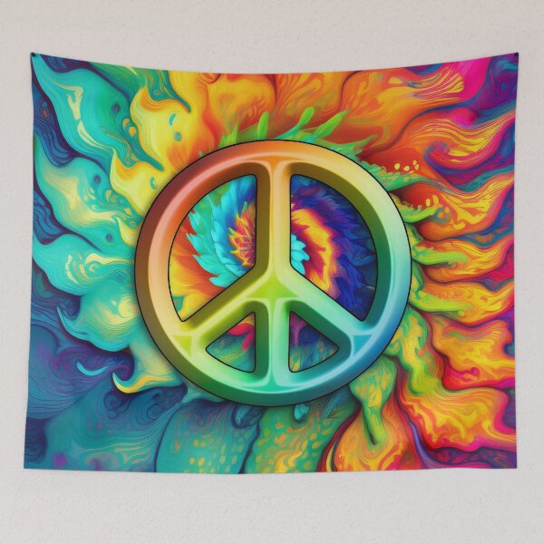 Item preview, Summer Swirl - Tie Dye Peace designed and sold by RockitBaby.