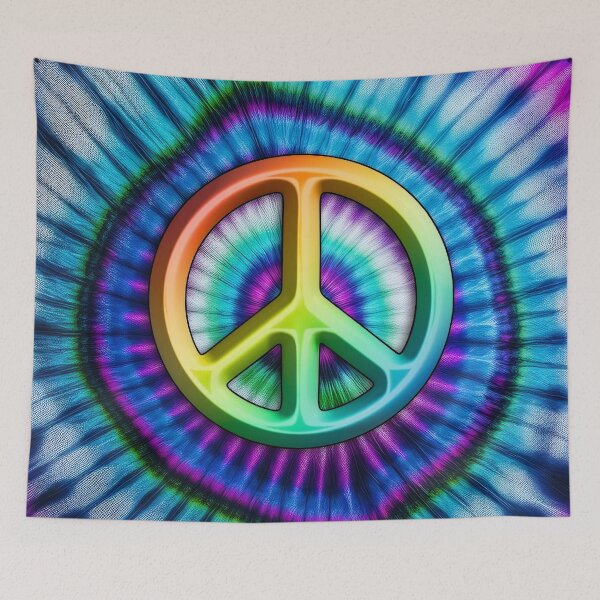 Item preview, Neon Bloom - Tie Dye Peace designed and sold by RockitBaby.