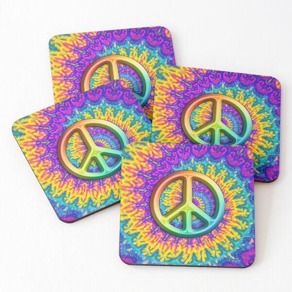 Item preview, Groovy Horizon - Tie Dye Peace designed and sold by RockitBaby.