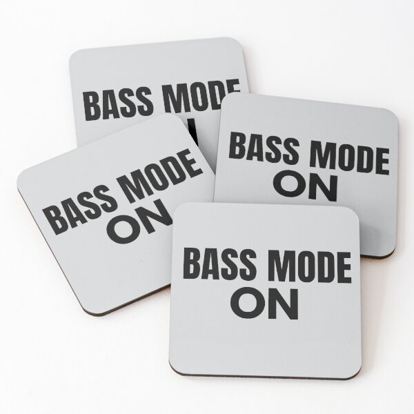 Item preview, Bass Mode On – Minimal Fishing Typography Design designed and sold by EimSol.