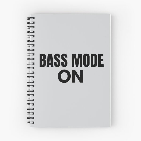 Item preview, Bass Mode On – Minimal Fishing Typography Design designed and sold by EimSol.