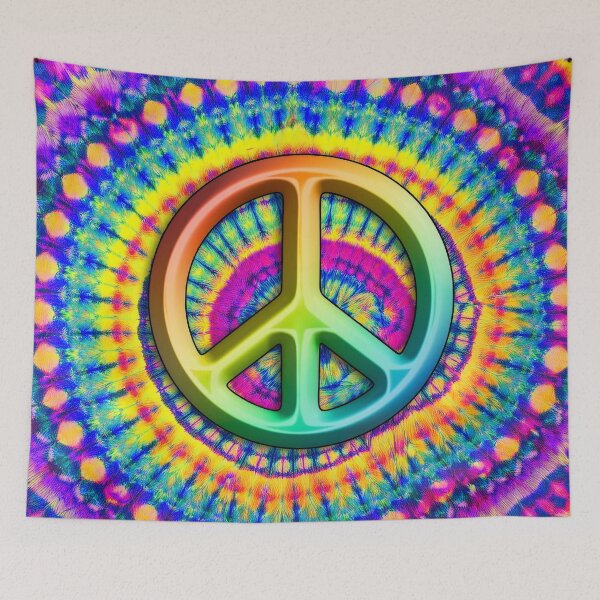 Item preview, Dreamy Dyes - Tie Dye Peace designed and sold by RockitBaby.