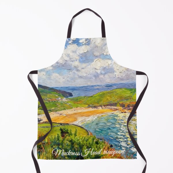 Item preview, Muckross Head Viewpoint Kilcar Co Donegal oil painting format designed and sold by OliDesigns.