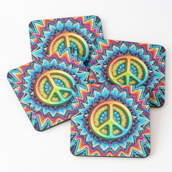 Item preview, Rainbow Aura - Tie Dye Peace designed and sold by RockitBaby.