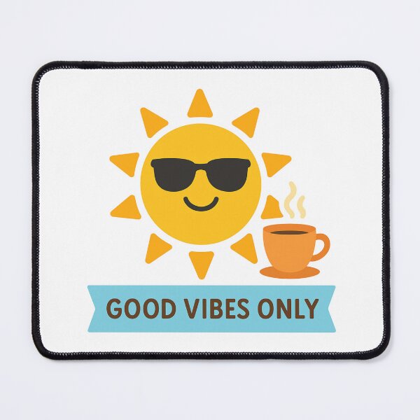 Item preview, Good Vibes Only T-Shirt - Funny Positive Caffeine Lover Gift designed and sold by LLM-SHOP.
