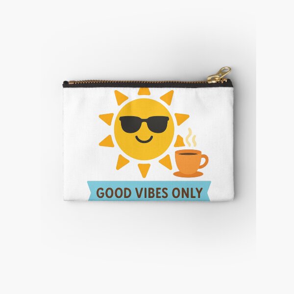 Item preview, Good Vibes Only T-Shirt - Funny Positive Caffeine Lover Gift designed and sold by LLM-SHOP.