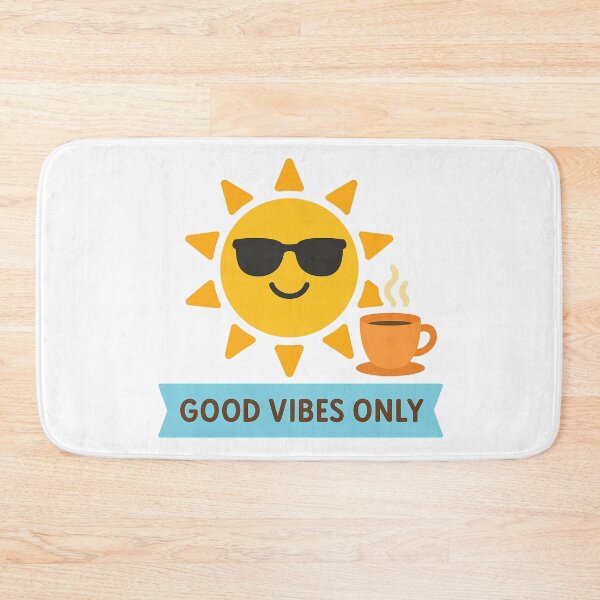 Item preview, Good Vibes Only T-Shirt - Funny Positive Caffeine Lover Gift designed and sold by LLM-SHOP.