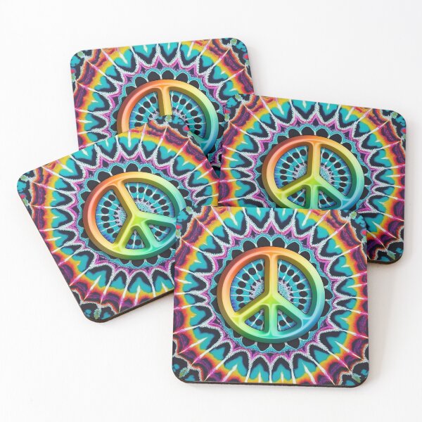Item preview, Happy Hippie - Tie Dye Peace designed and sold by RockitBaby.