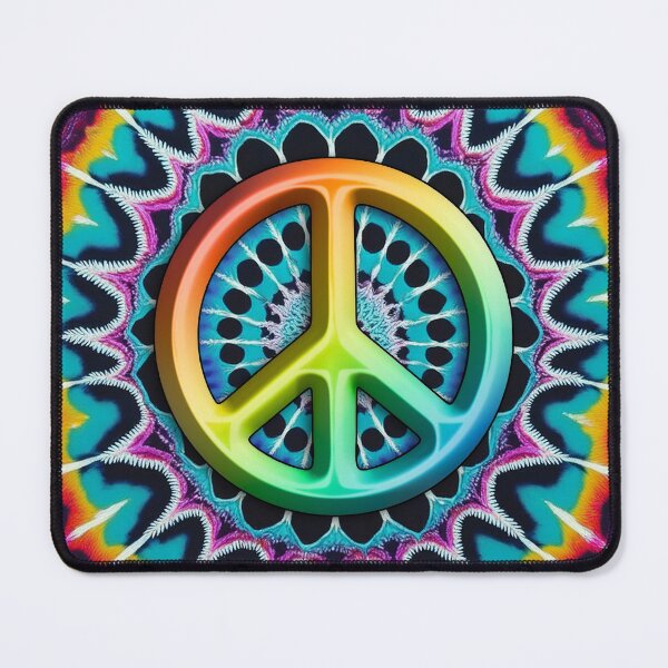 Item preview, Happy Hippie - Tie Dye Peace designed and sold by RockitBaby.