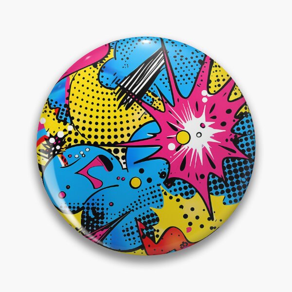 Item preview, Vibrant Pop Art Graffiti Seamless Pattern 04 designed and sold by CharlieDesings.