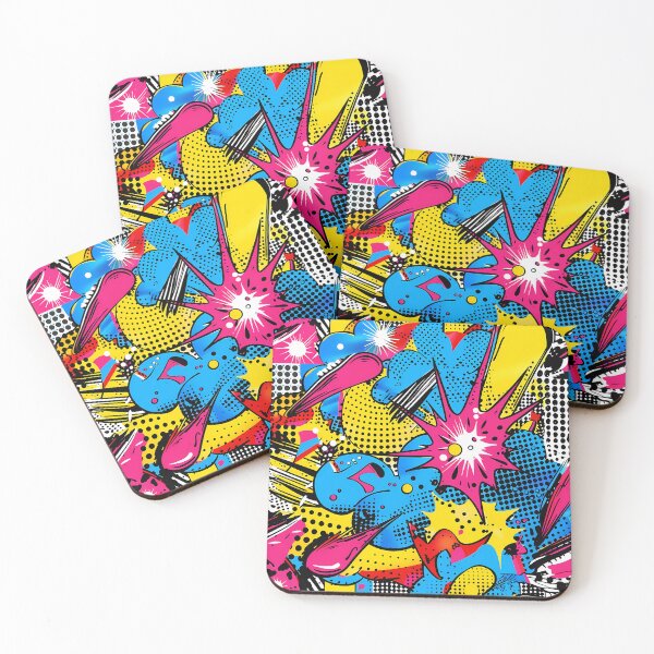 Item preview, Vibrant Pop Art Graffiti Seamless Pattern 04 designed and sold by CharlieDesings.