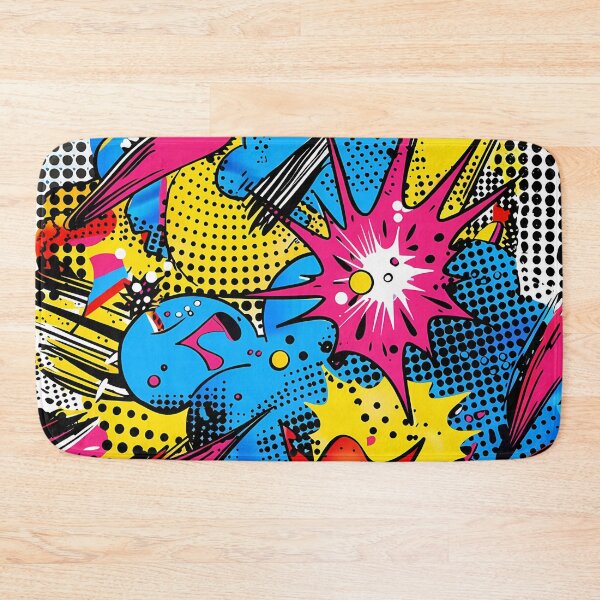 Item preview, Vibrant Pop Art Graffiti Seamless Pattern 04 designed and sold by CharlieDesings.