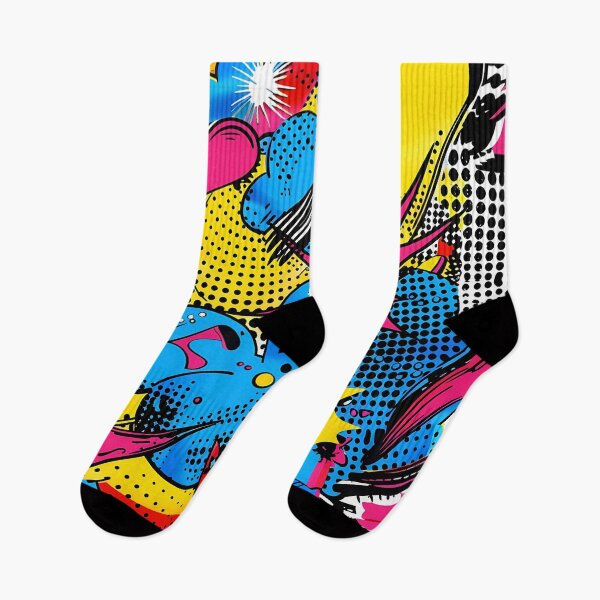 Item preview, Vibrant Pop Art Graffiti Seamless Pattern 04 designed and sold by CharlieDesings.