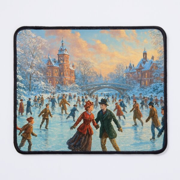 Item preview, Winter fun on the ice rink designed and sold by Sigtrix.