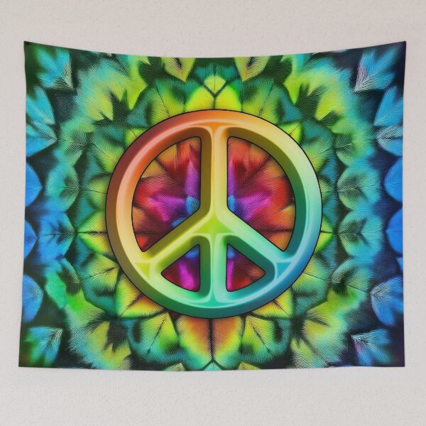 Item preview, Groovy Days - Tie Dye Peace designed and sold by RockitBaby.