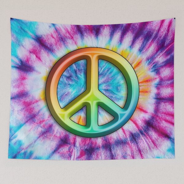 Item preview, Vibrant Waves - Tie Dye Peace designed and sold by RockitBaby.