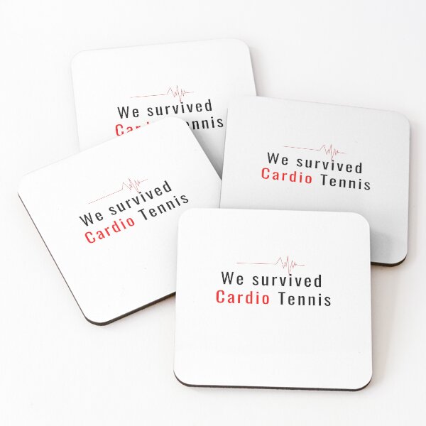 Item preview, Cardio Tennis Product - We survived Cardio Tennis - Gift for Tennis Player/Coach/Instructor" designed and sold by JSTennisCompany.