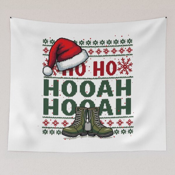 Item preview, Army Ugly Christmas Sweater - Santa Funny designed and sold by Callsign 84.