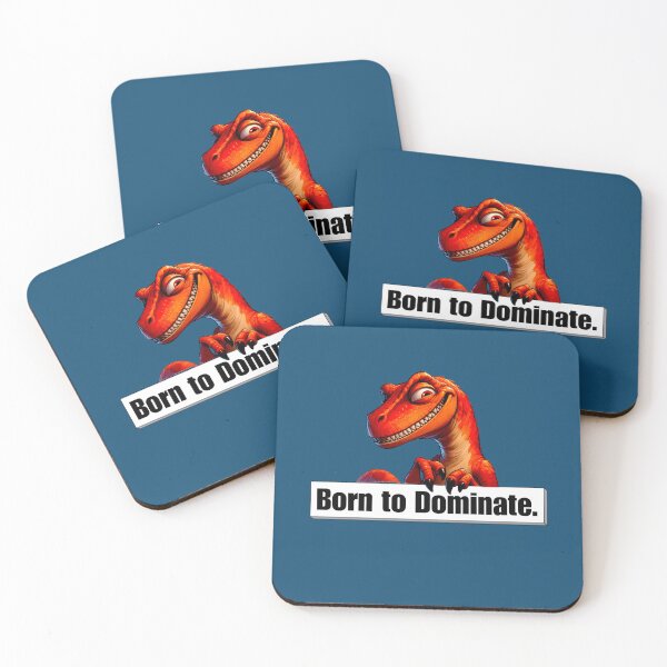Item preview, Born to Dominate - Alpha T-Rex Dinosaur Design designed and sold by Doodle-Bloom.