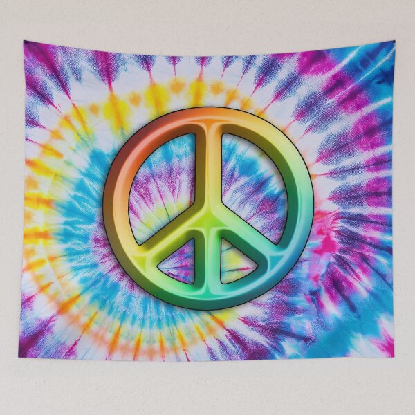 Item preview, Retro Colorstorm - Tie Dye Peace designed and sold by RockitBaby.