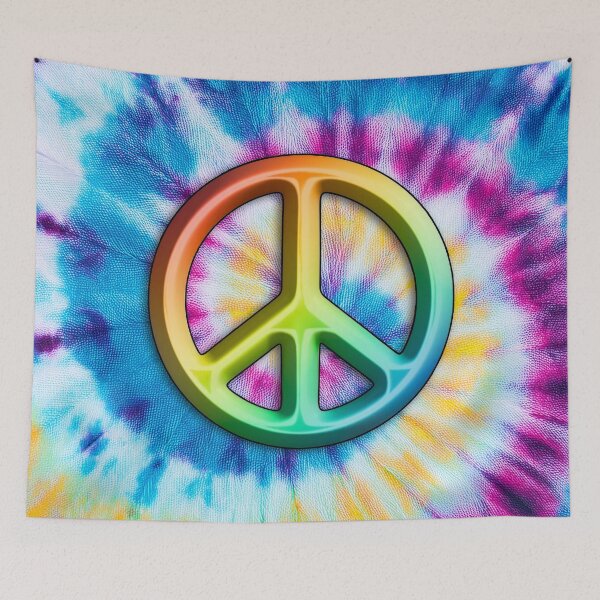 Item preview, Psychedelic Pulse - Tie Dye Peace designed and sold by RockitBaby.