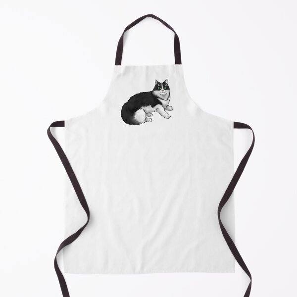 Item preview, Cat - Domestic Longhair - Tuxedo designed and sold by Jennifer Stolzer.
