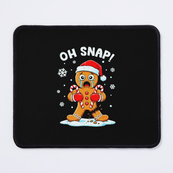 Item preview, Oh Snap Gingerbread Christmas Xmas Cookie Baking Holiday designed and sold by WayTBeenkenArt.