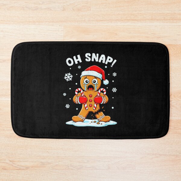 Item preview, Oh Snap Gingerbread Christmas Xmas Cookie Baking Holiday  designed and sold by WayTBeenkenArt.