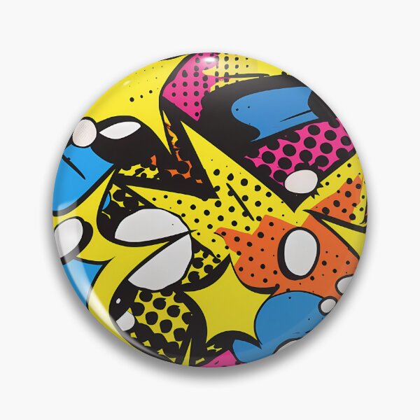 Item preview, Vibrant Pop Art Graffiti Seamless Pattern 06 designed and sold by CharlieDesings.