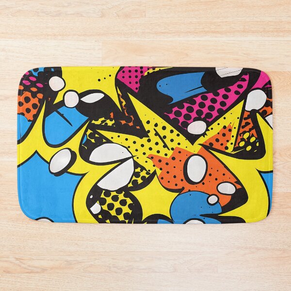 Item preview, Vibrant Pop Art Graffiti Seamless Pattern 06 designed and sold by CharlieDesings.