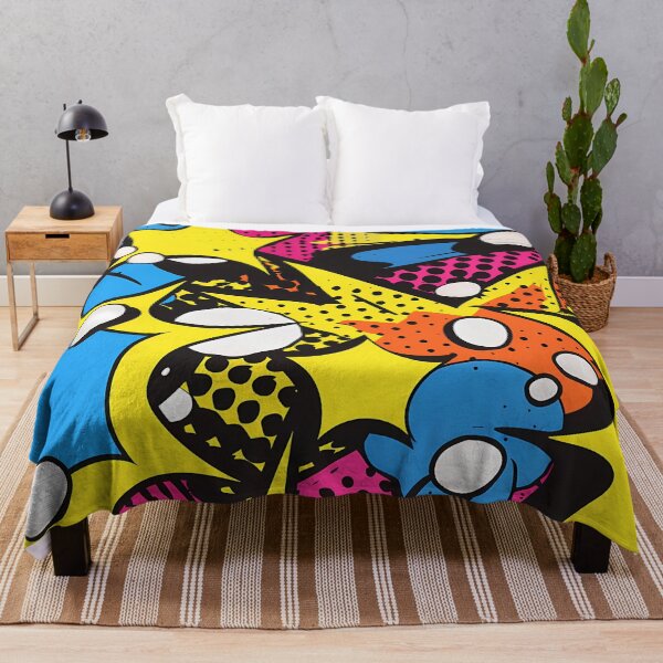 Item preview, Vibrant Pop Art Graffiti Seamless Pattern 06 designed and sold by CharlieDesings.