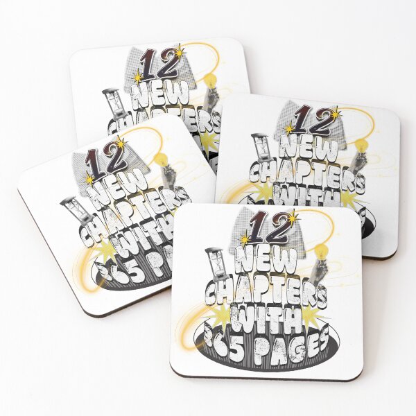 Item preview,  New Chapters with 365 Pages | Happy New Year Statement designed and sold by crizzysketch.